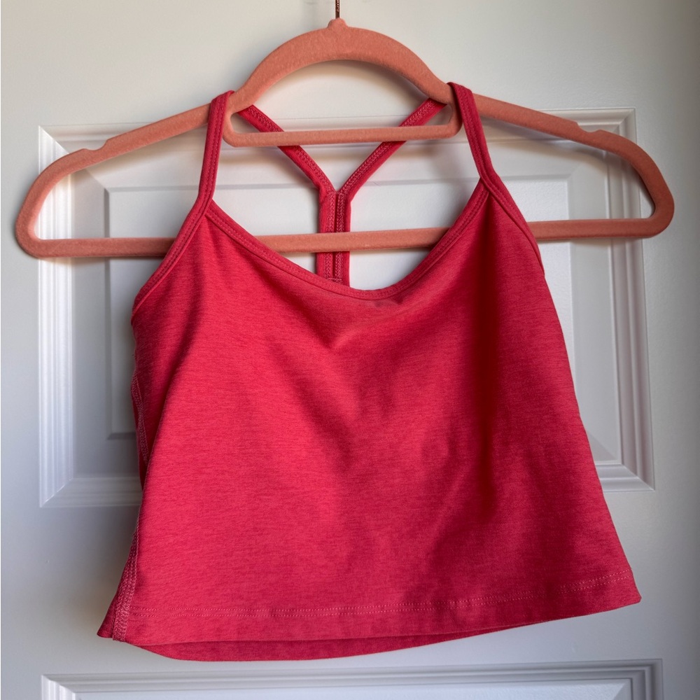 Spacedye Slim Racerback Cropped Tank